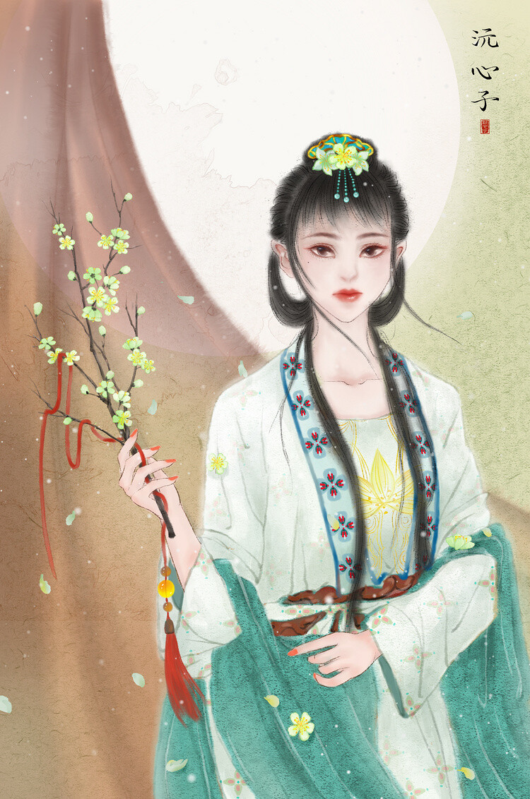 【古风美人】作者：宸绘 涂鸦王国