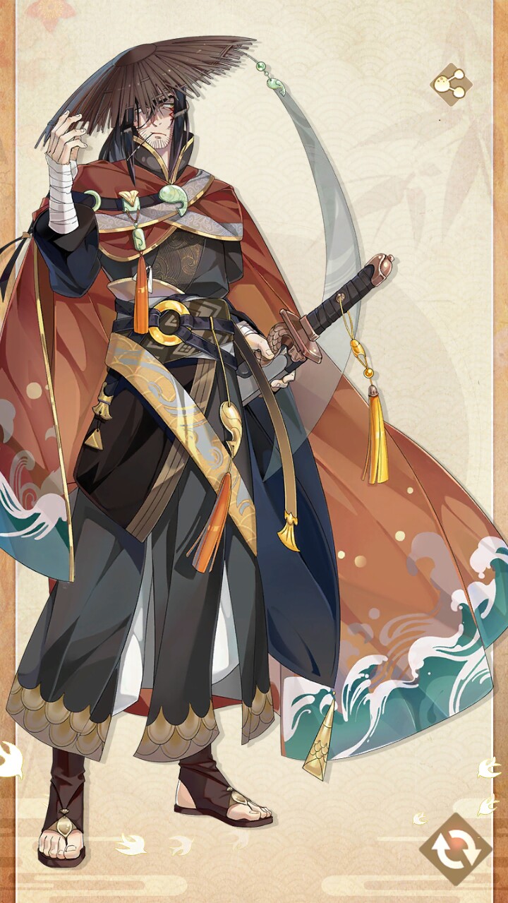 西湖醋鱼 珍 #食物语#立绘 战损语音:"喂!这次我可是拼上命了!