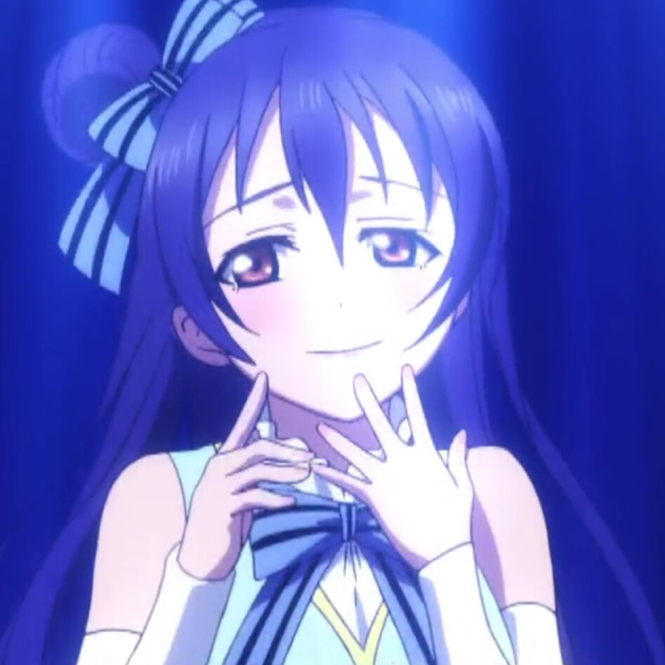 lovelive海未女头漫头自截