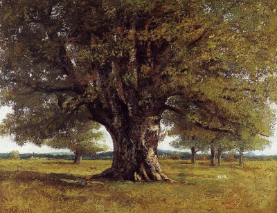 The Oak of Flagey, Gustave Courbet[法]
他曾经活过啊 ，
一座城，一个人。