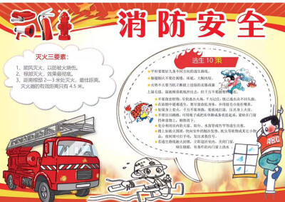 消防手抄报