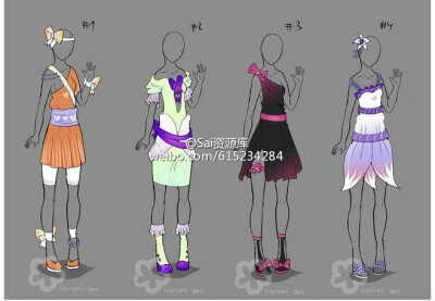 服饰参考，图源水印