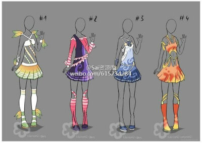 服饰参考，图源水印