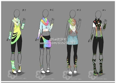 服饰参考，图源水印