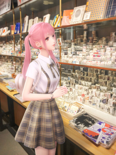 文具店少女