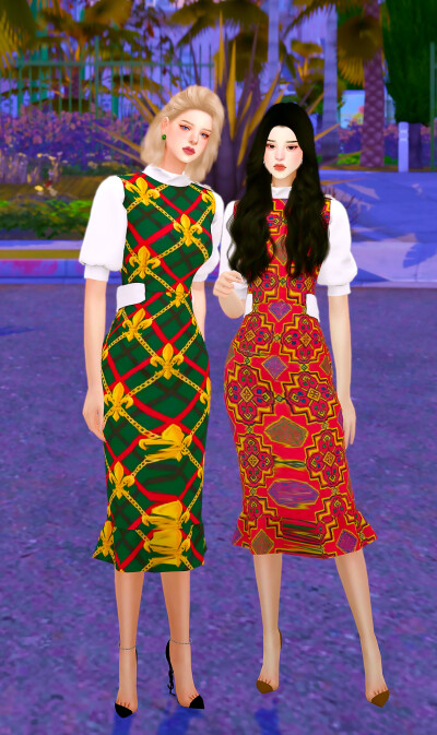 转载自tumblr的大神们，真是太好看了！不一样的街拍，图片都是来自外网模拟人生的玩家，很漂亮也很时尚，非常具有欣赏性，不只是单一的服饰，都是通过精心设计过的，更加具有观赏性