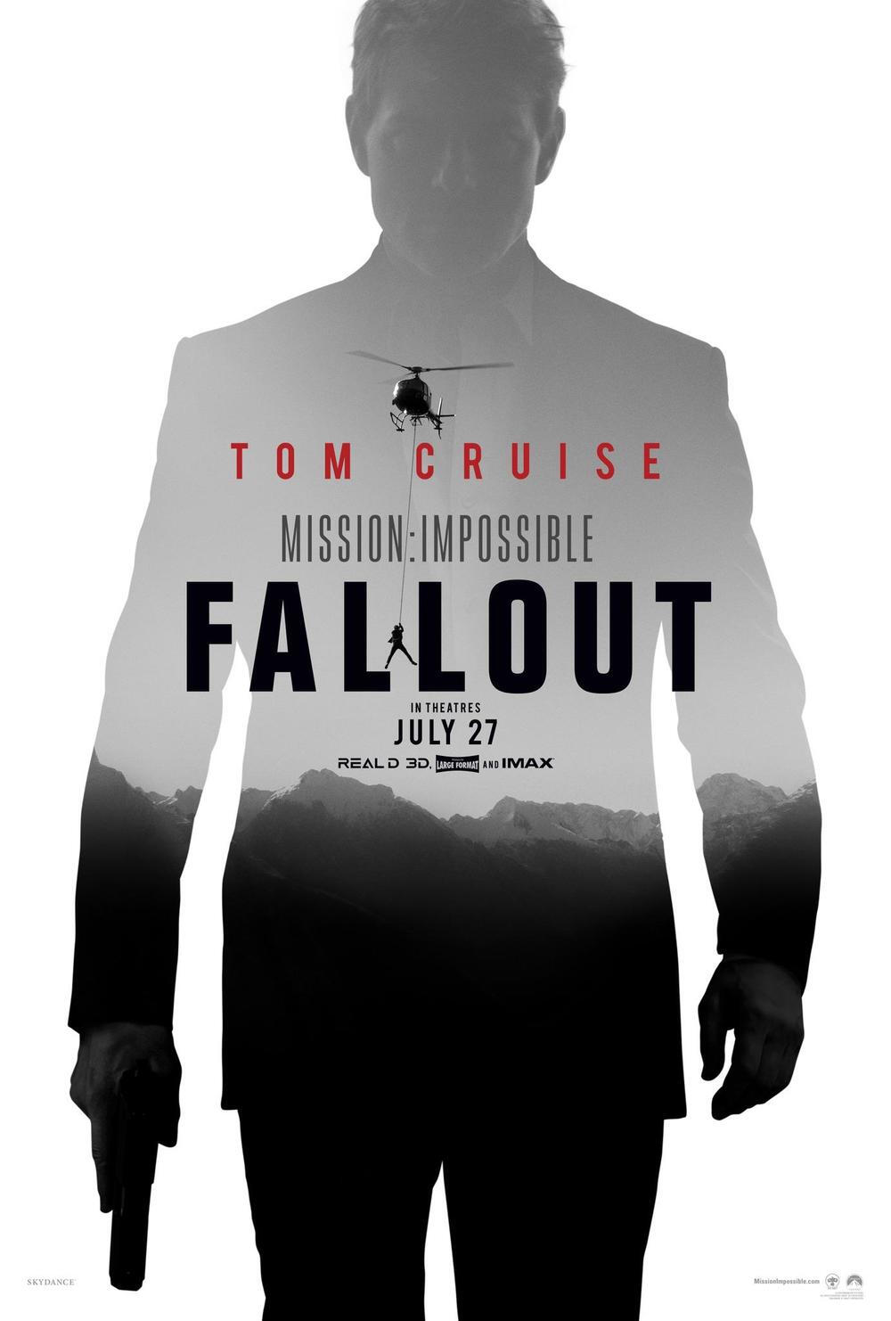 2018美国《碟中谍6：全面瓦解Mission: Impossible - Fallout》预告海报 #01