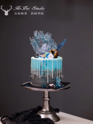 全能班第14次课程学员作品实拍  蛋糕 网红蛋糕 滴落蛋糕 ins风蛋糕