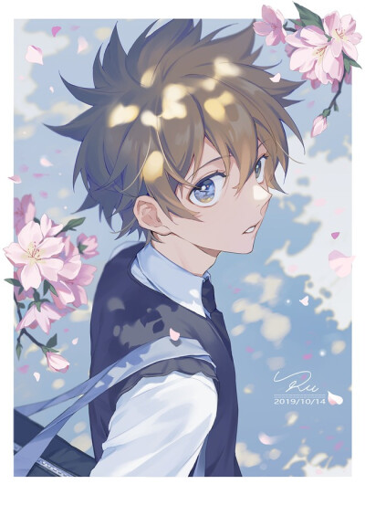 像你一样的樱花
画师：汝子
家教