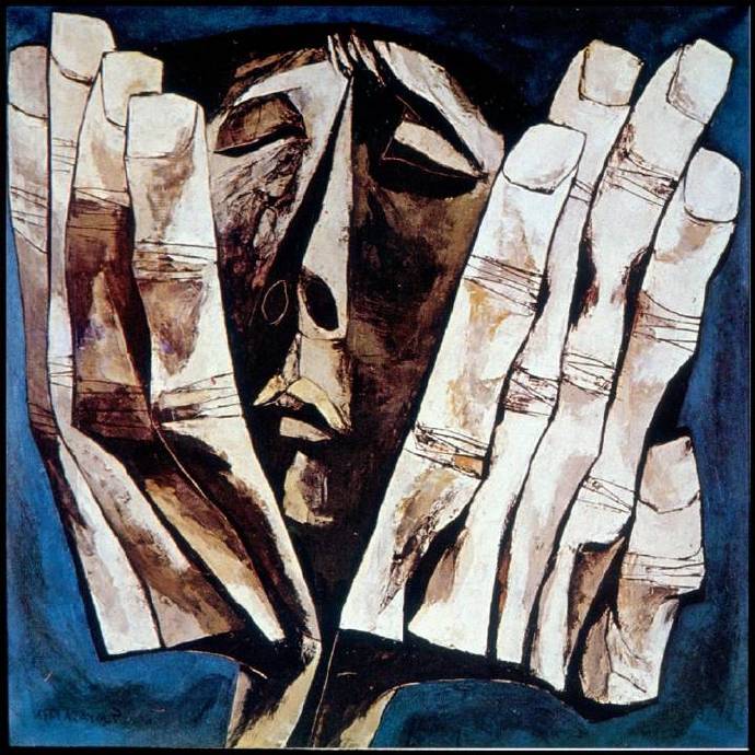 厄瓜多尔绘画大师Oswaldo Guayasamin