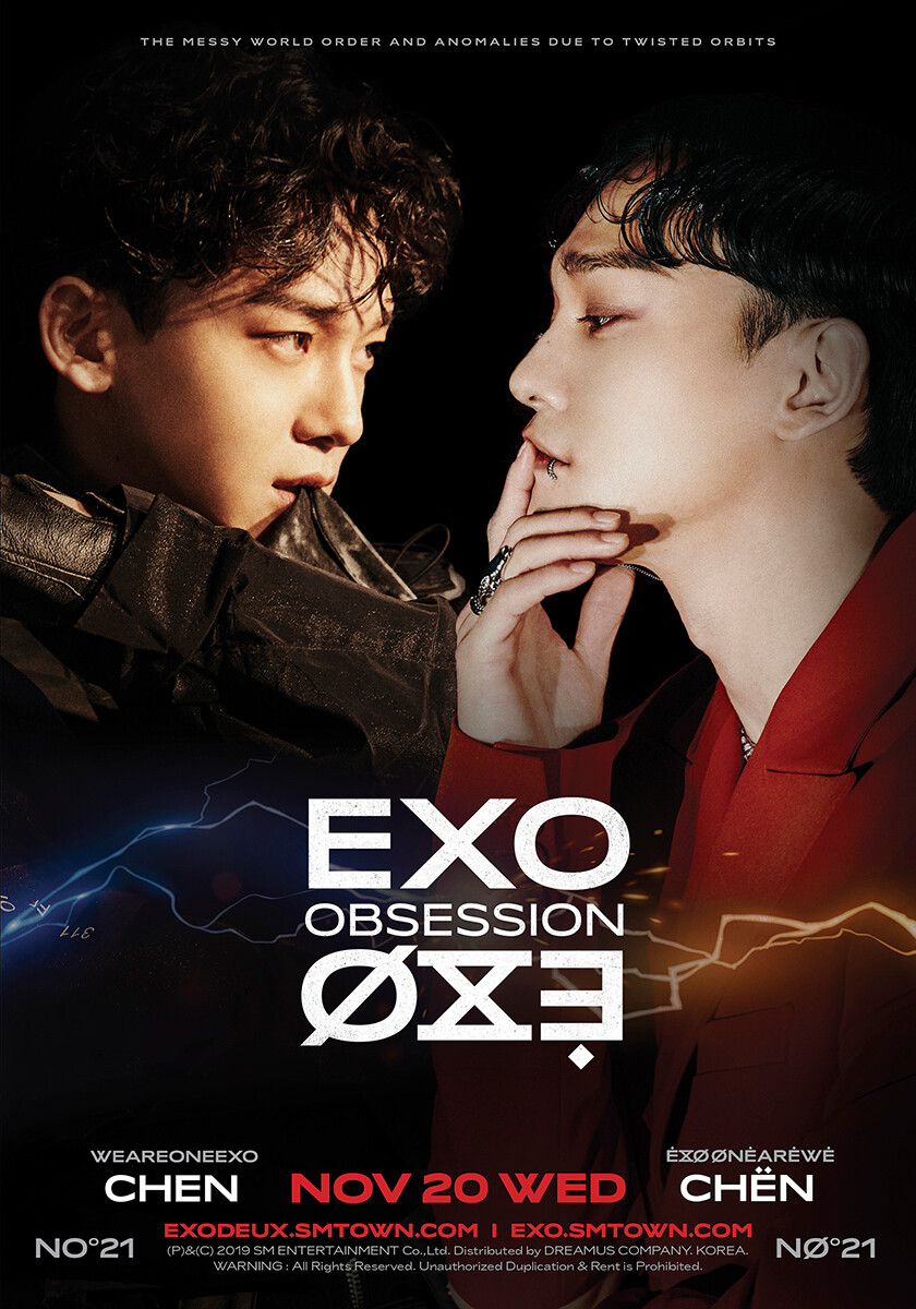 CHEN vs X-CHEN 六辑《obsession》