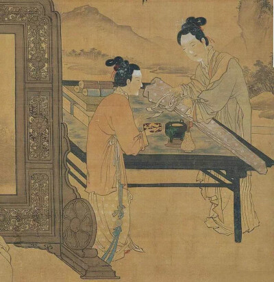 李清照《醉花阴》：“薄雾浓雾愁永昼，瑞脑销金兽。”“瑞脑”，即是瑞香科的香料，也即沉香。“金兽”是金黄色的兽形香炉，其意为瑞香不断地熏烧于香炉中。描述的是闲愁的生活情景；可知焚香是文化人生活中习以为常…