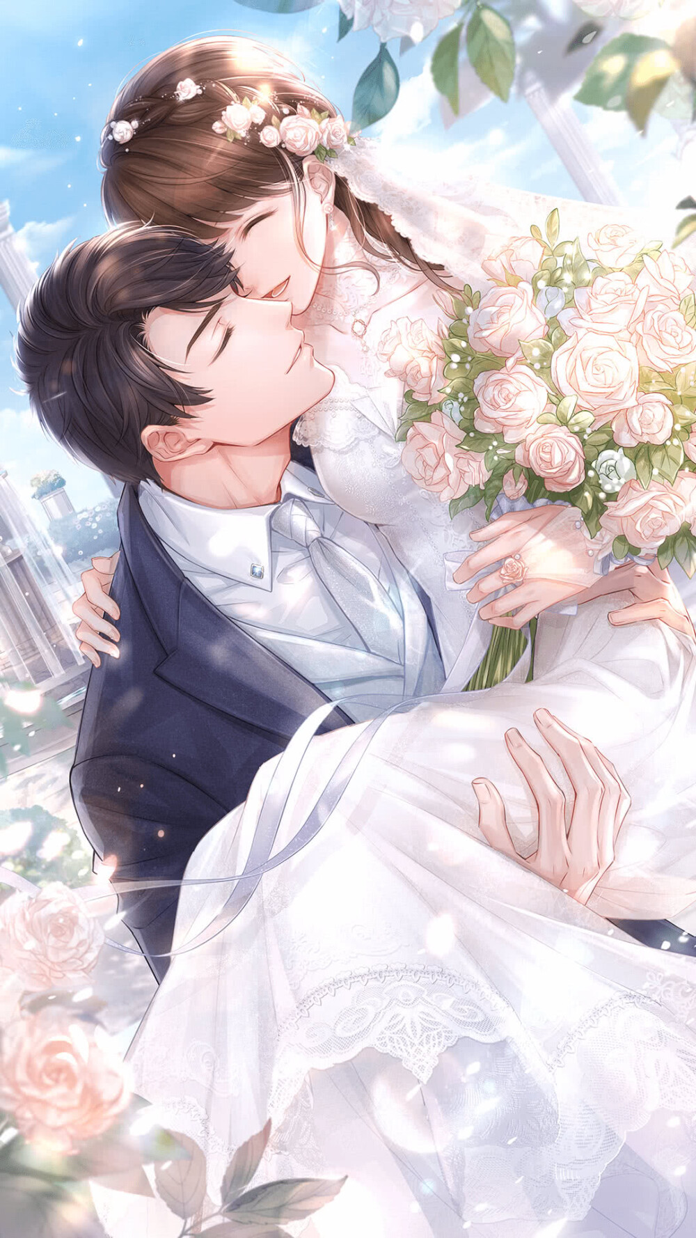 恋与制作人#婚纱