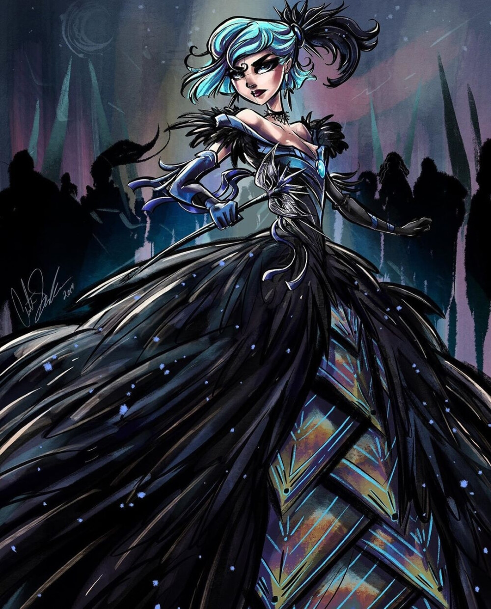 卡珊卓拉 ig:@krixartx88 【魔髮奇緣】