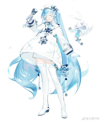 画师水印
miku