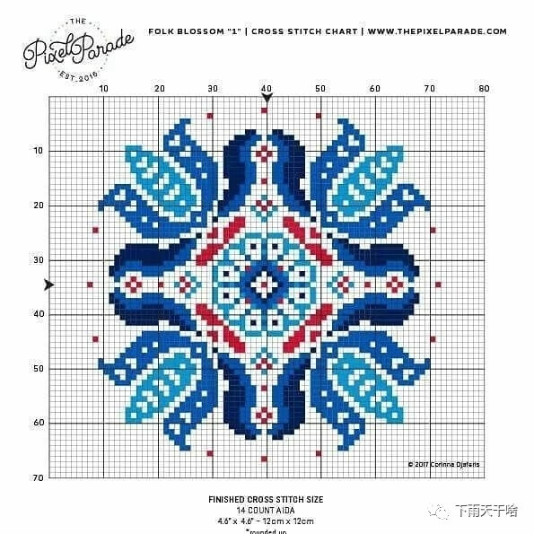 十字绣图纸•针插