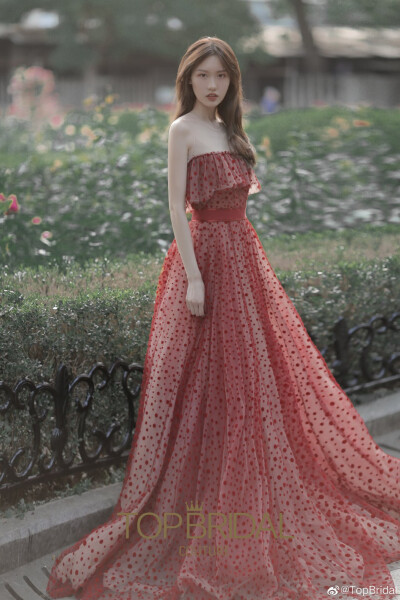 JennyPackham 波点礼服