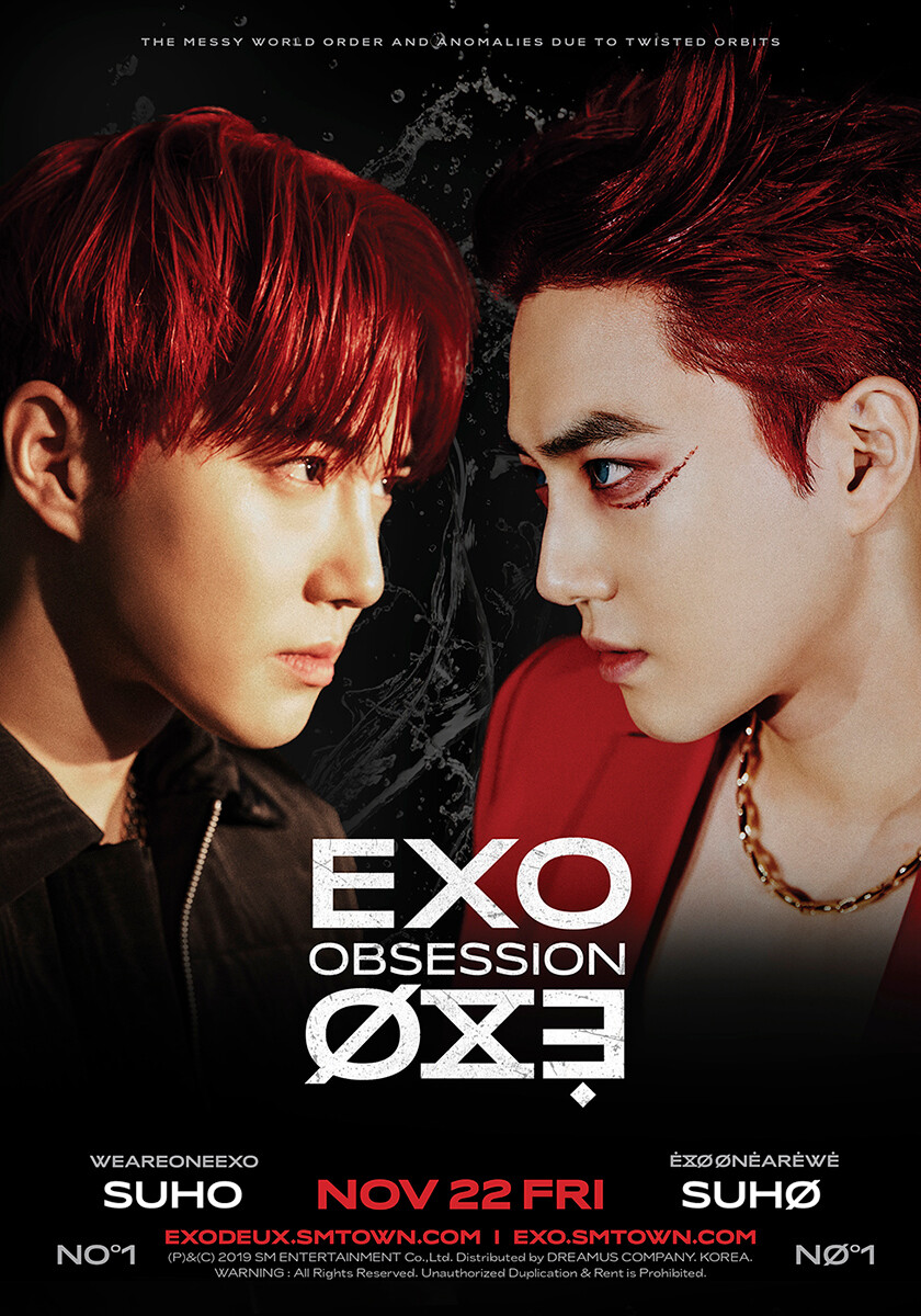 SUHO vs X-SUHO 六辑《obsession》