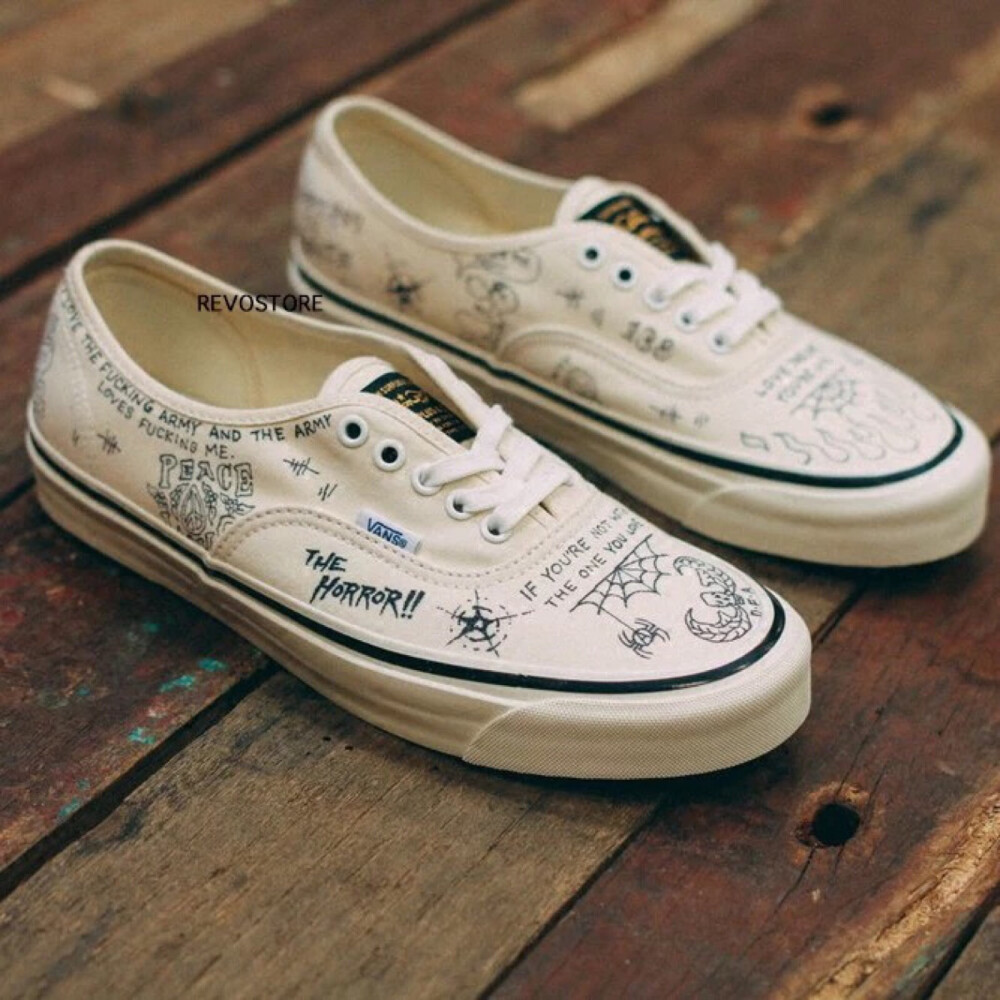 SBTG Vans Authentic High Skool Vandal 男鞋低帮滑板鞋运动鞋