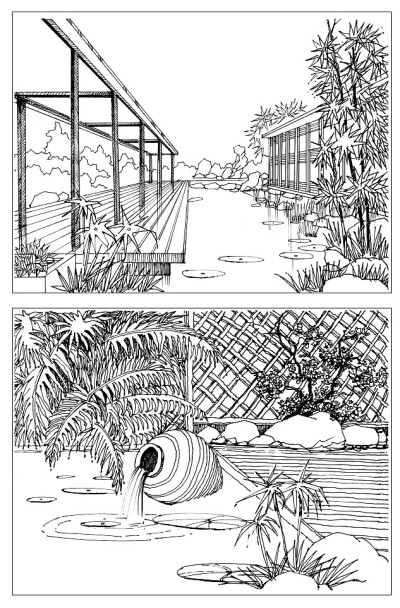 手绘 建筑钢笔速写
cr公众号——建筑手绘