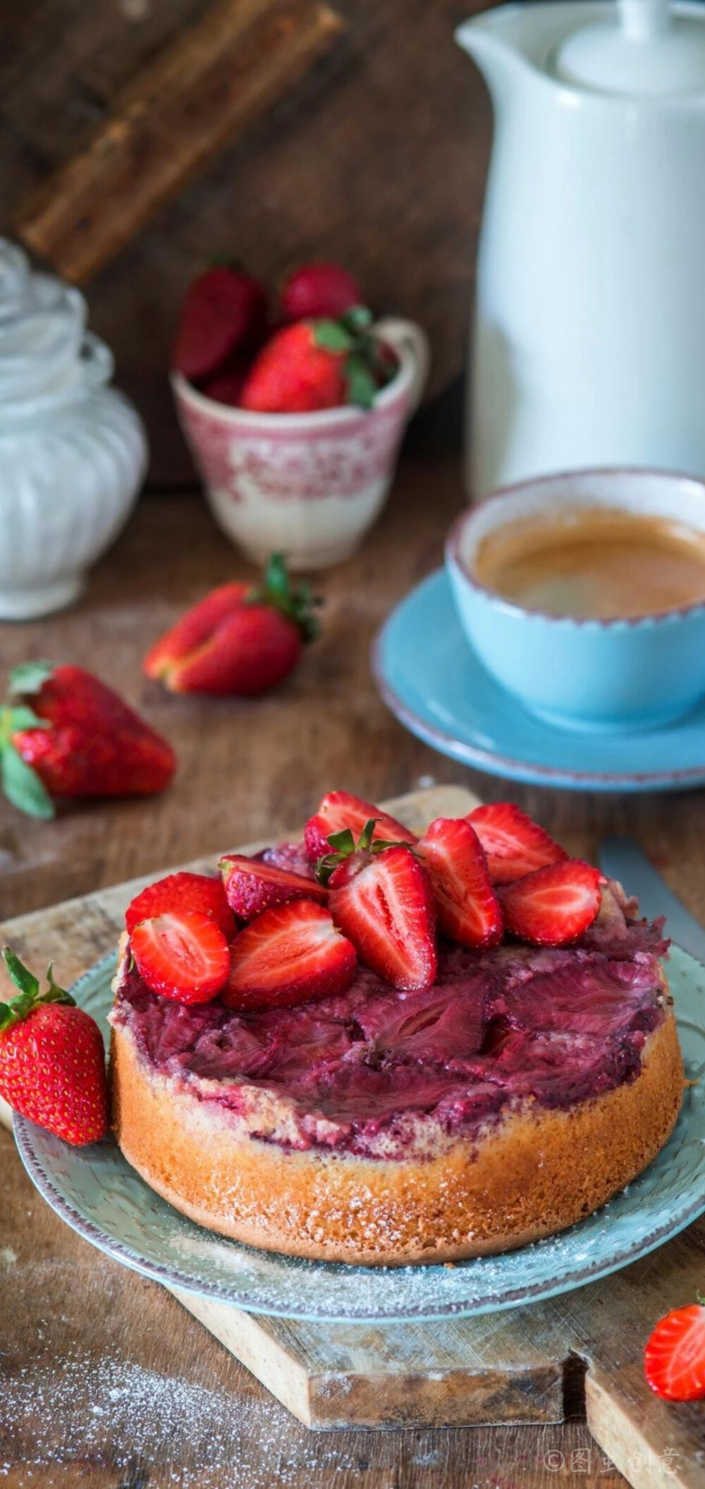 草莓蛋糕天生一对