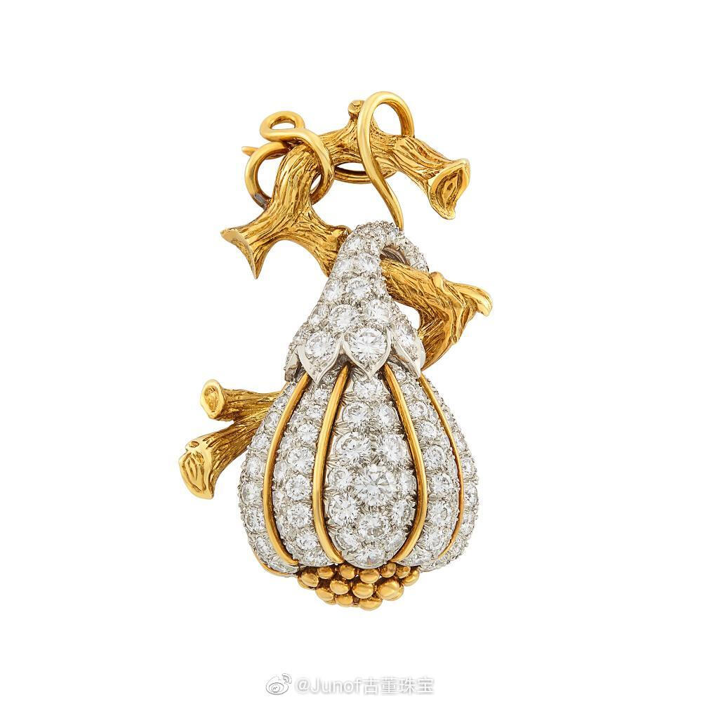 钻石 瓜古董珠宝