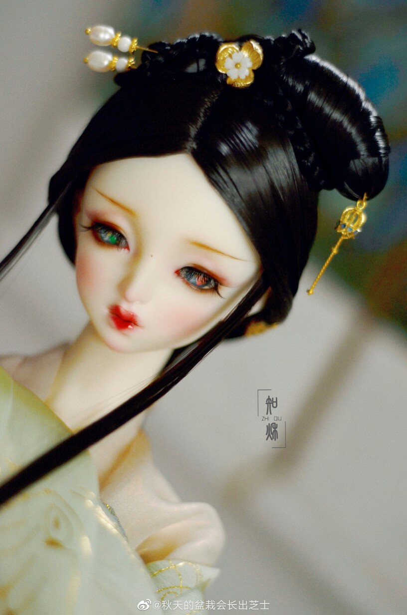 古风美人 SD娃娃 BJD 玩具 人偶 壁纸 萌物 