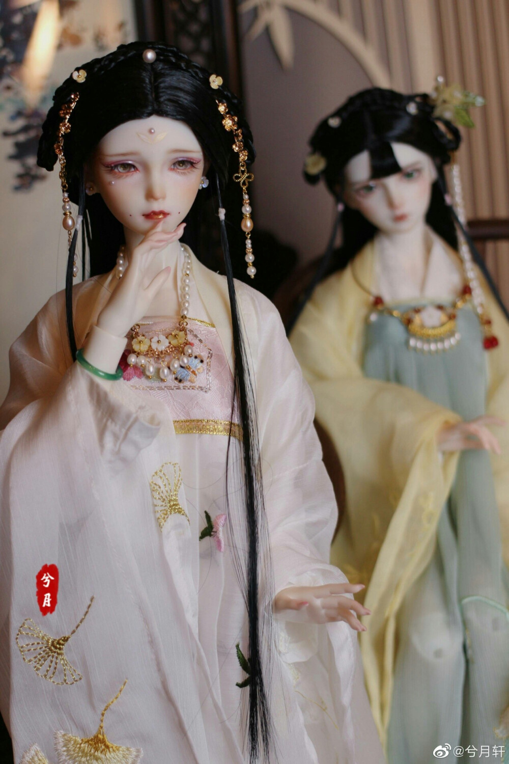 古风美人 SD娃娃 BJD 玩具 人偶 壁纸 萌物 