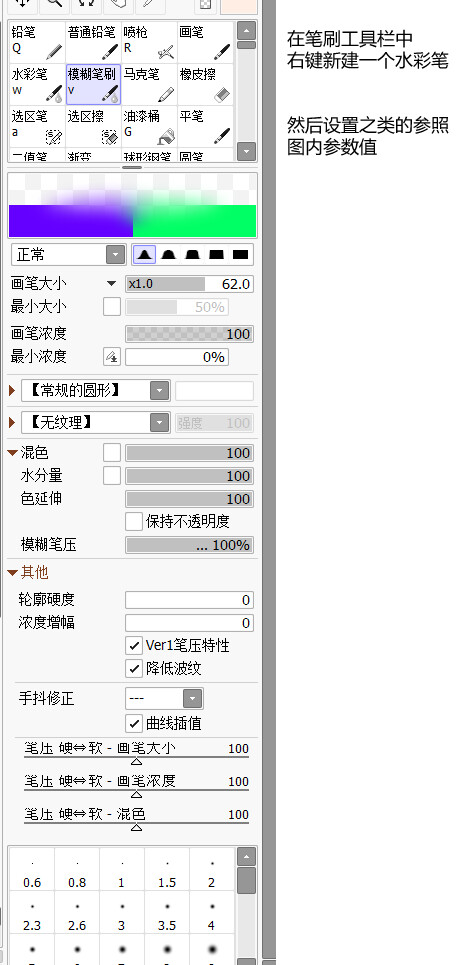 板绘眼睛绘制技法