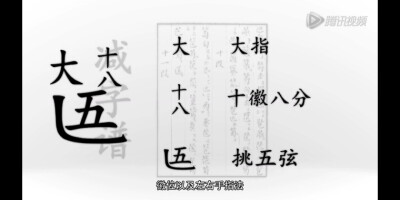 古琴减字谱