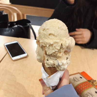 枫糖冰淇淋 foie gras steak
