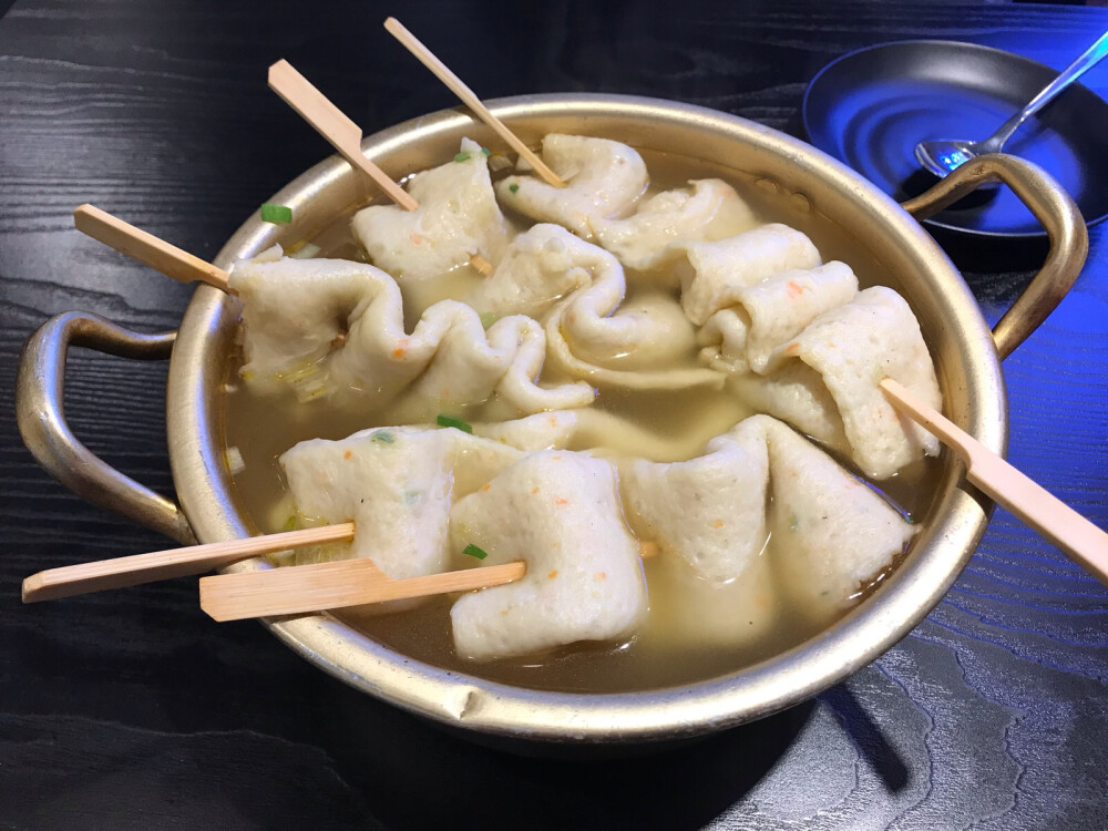 韩餐 鱼饼串 火鸡面 鸡肉芝士锅 可口可乐