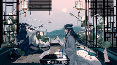 曲终人不散.
魔道祖师_出处微博@公子瑾瑜JY