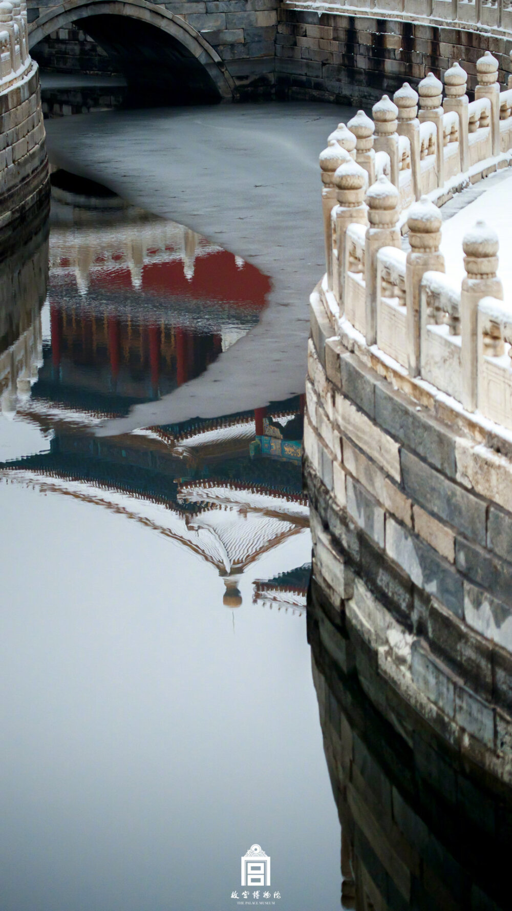 紫禁城の初雪