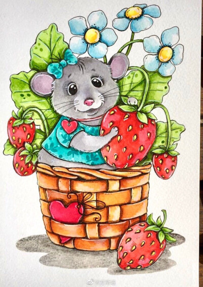 可爱的小老鼠