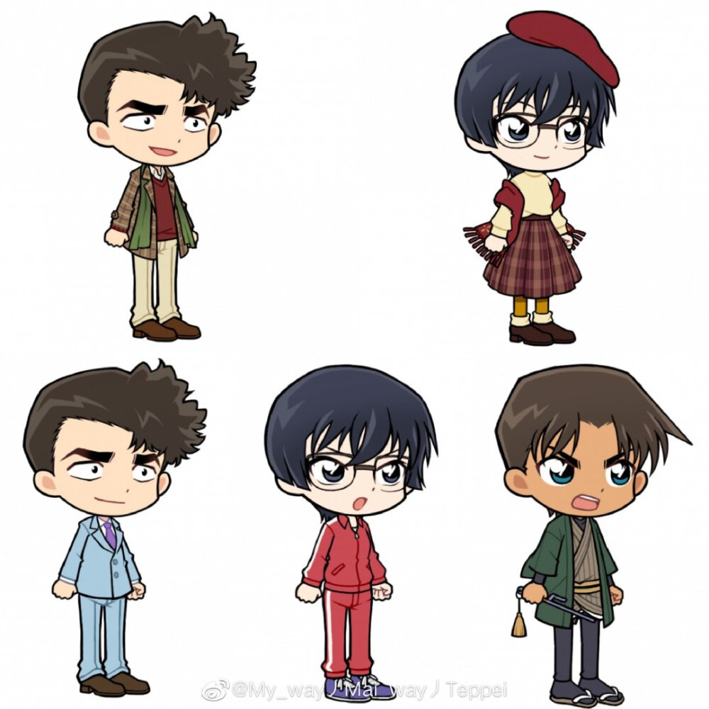 服部平次白鸟任三郎小林老师