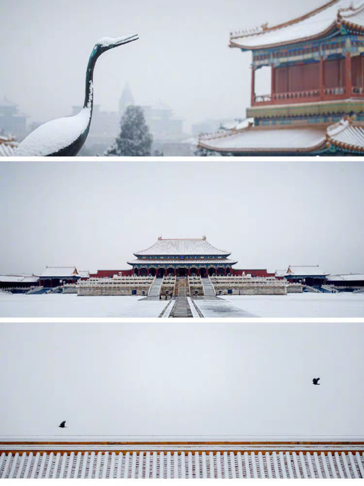 2019年，故宫的雪，时隔600年。