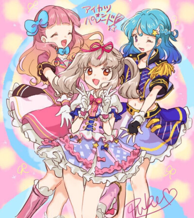 偶像活动on parade！