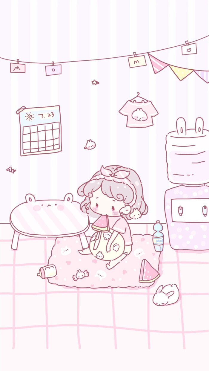 可爱背景图