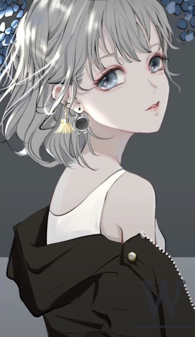 iPhone x/xs壁纸 动漫 女