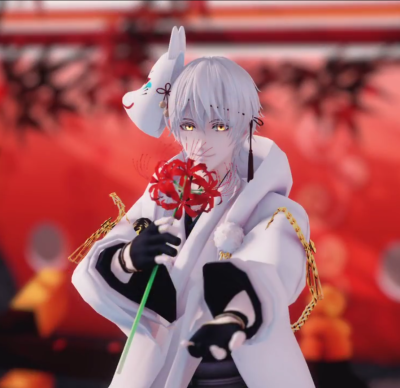 黑色的鹤球和白色的鹤球