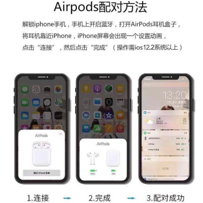 Apple/苹果AirPods 2配无线充电盒入耳蓝牙耳机正品1：1价格美丽 ​​​