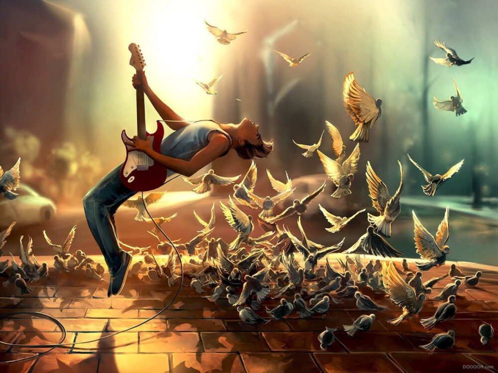 画家Cyril Rolando