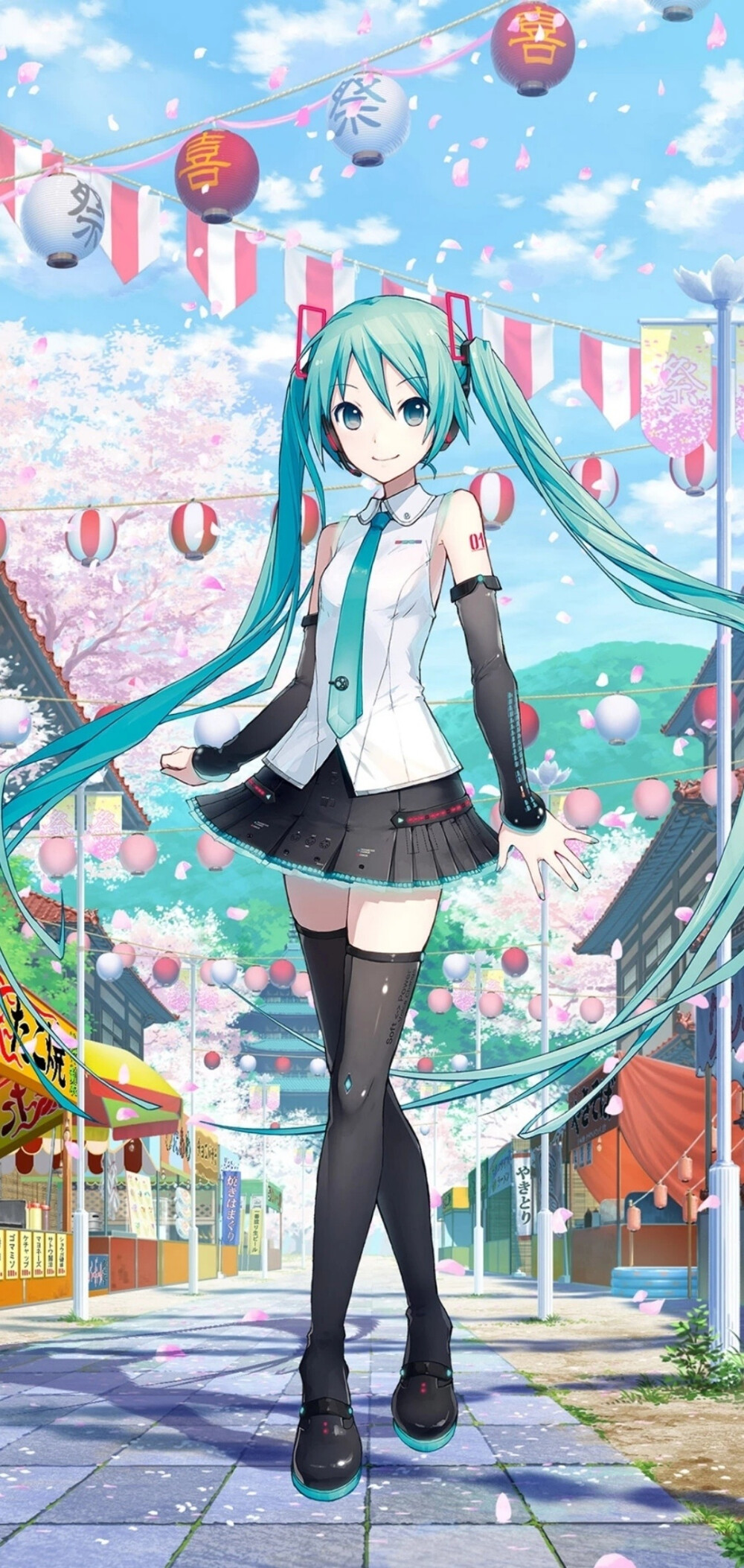 动漫初音双马尾＊