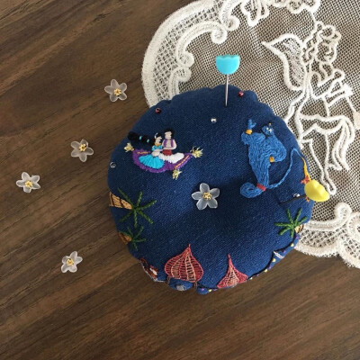 小刺绣，来自ins ggumtle_embroidery。