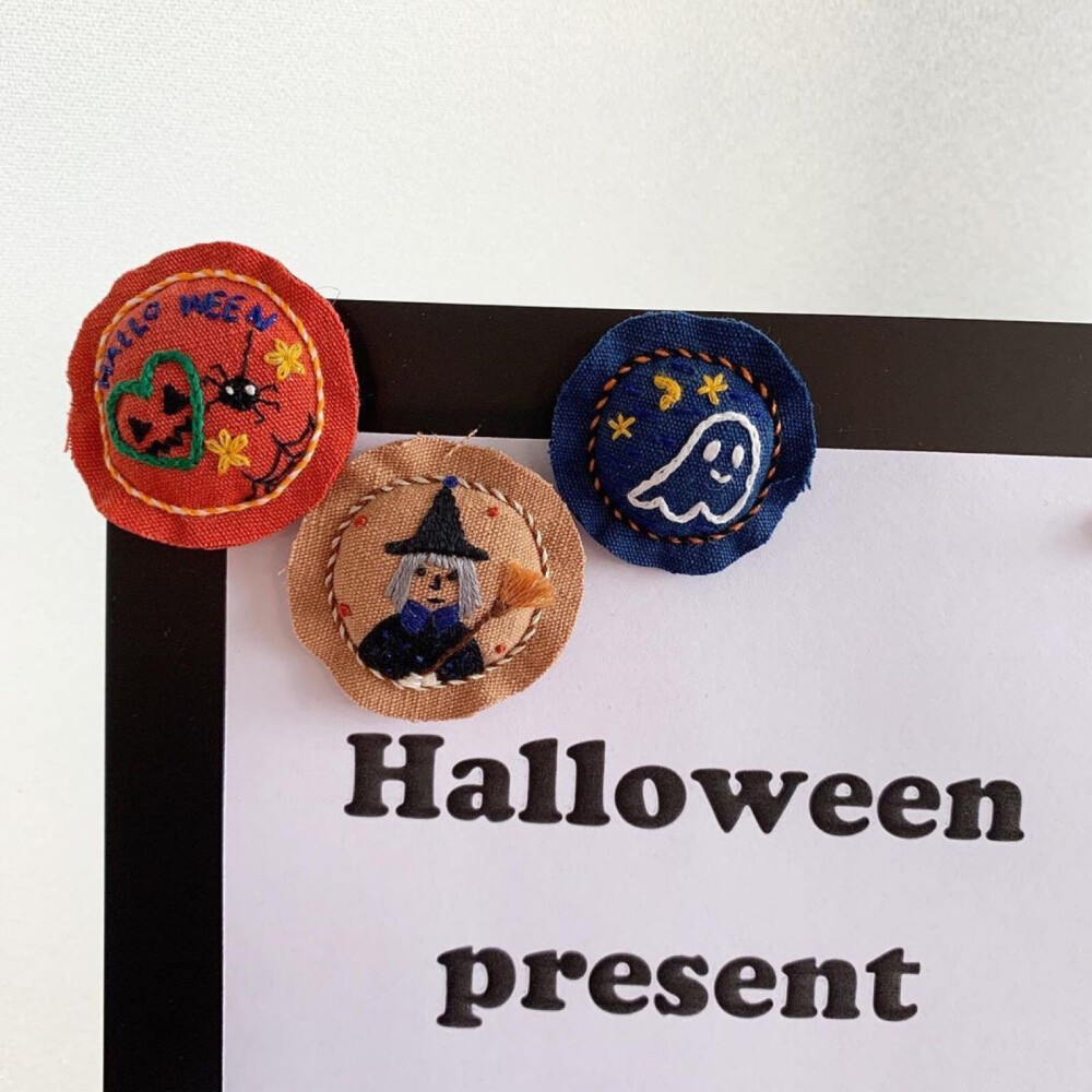 小刺绣，来自ins ggumtle_embroidery。