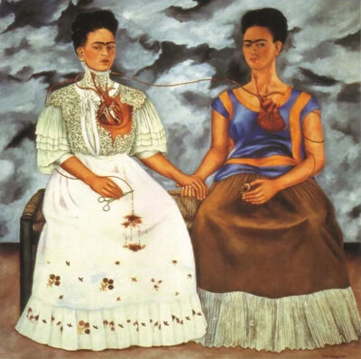 ■ 弗里达 1939 年作品《The Two Fridas》