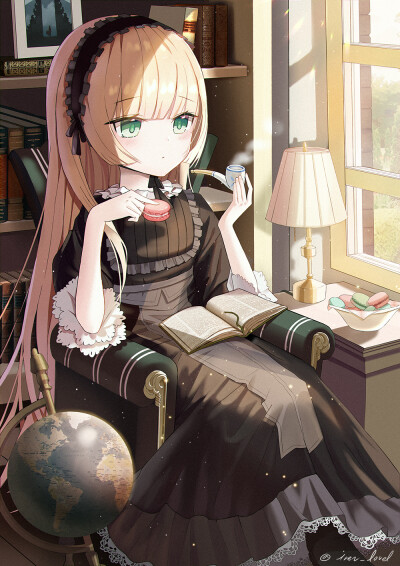 《GOSICK》维多利加·德·布洛瓦 绘师：iren(イレン)（p id=34209175） 本作品id=78142051