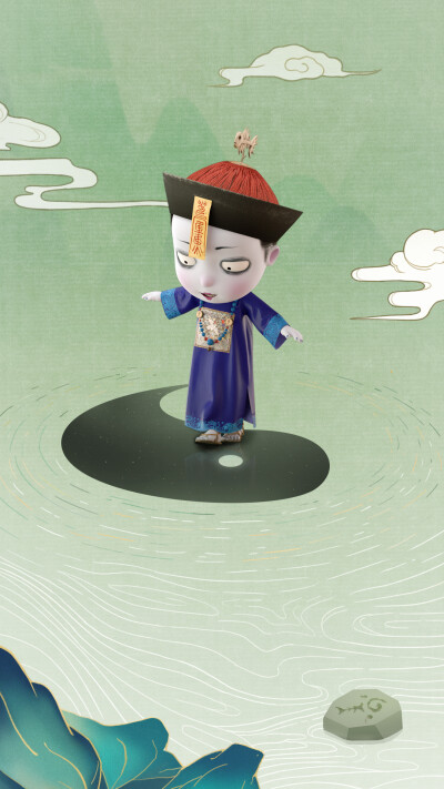 此间不过，你共我，僵小鱼精美古风壁纸更新啦！
一只软萌治愈的小僵尸。
微信/微博/头条号：@僵小鱼