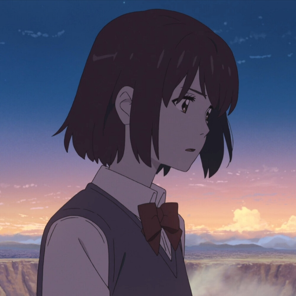 日系动漫头像你的名字可二改赞评论更多